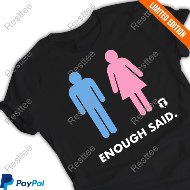 Official The Officer Tatum Store Enough Said Tee