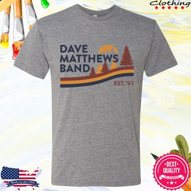 Official Dave Matthews Band Merch Store Retro Wilderness New Shirt