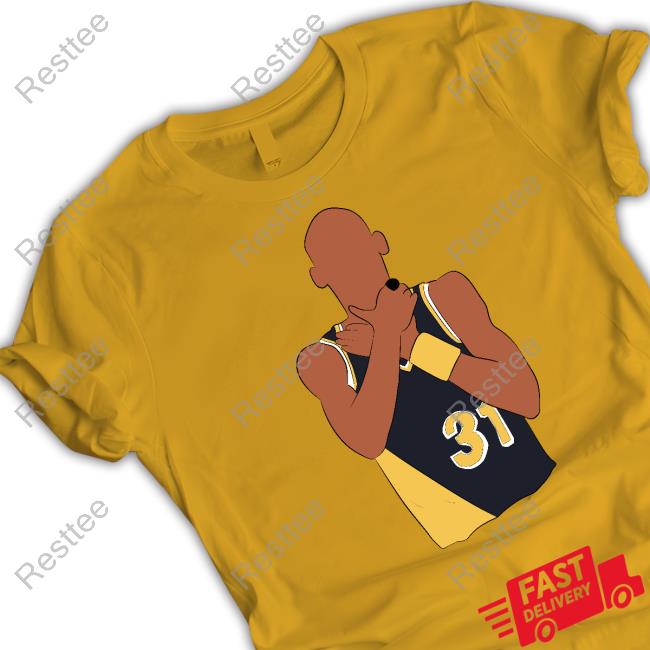 Candace Park | Reggie Miller Yellow Shirt