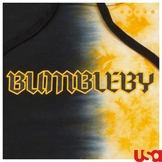 Rooster Teeth Merch RWBY Bumbleby Split Pullover Sweatshirt RWBY Bumbleby Split Hoody