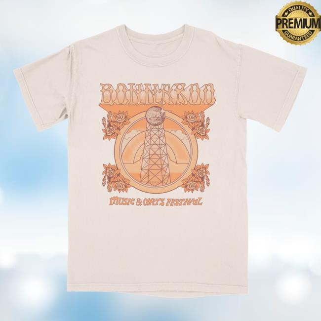 Official Bonnaroo Merch Shop Disco Tower 2024 Lineup New Shirt