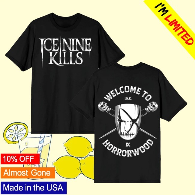 Welcome To Horrorwood New T-Shirt Ice Nine Kills