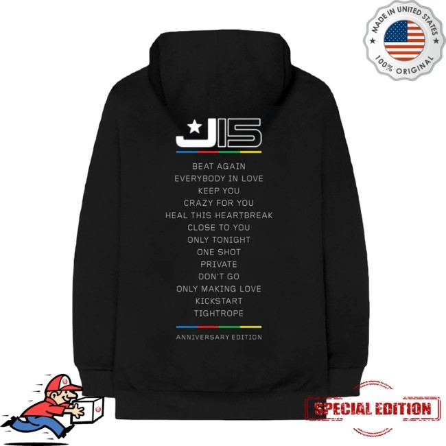J15 Anniversary Edition Black LS Hoodie