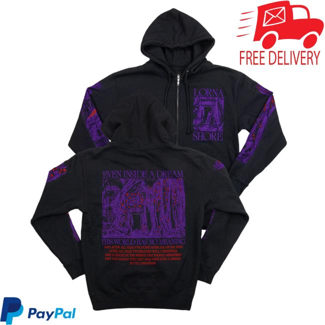Official Lorna Shore Merch Lorna Shore Dream Zip Hooded Sweatshirt