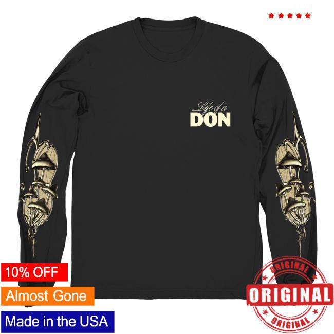 Official Don Toliver Merch Store Don Toliver Life of a Don Album Mens Long Sleeve Tees