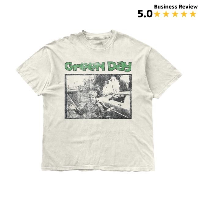 Green Day Merch Saviors Throwback Tour Tee Shirt – Green Day Band Store