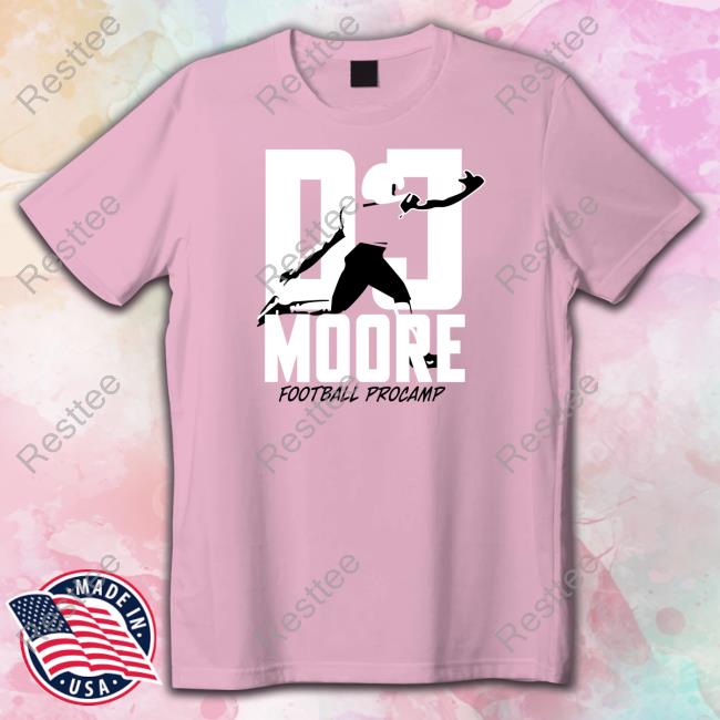 Official Dj Moore Football Procamp Tee Shirt