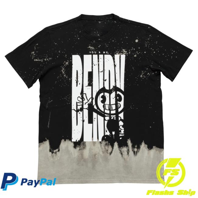 Official Bendy Store Bendy You And Me Wave Drip Dye Tees