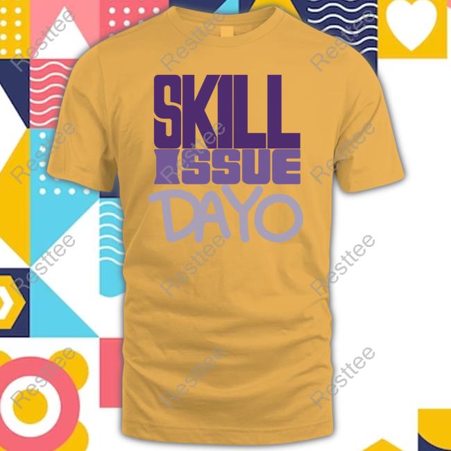 Official Skill Issue Dayo Long Sleeve Tee