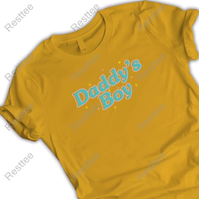 Official Daddy's Boy Long Sleeve Tee Shirt