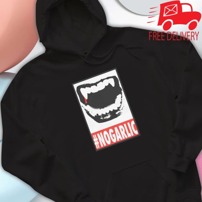 Offcial The Nerd Circus Merch Drac #Nogarlic T-Shirt