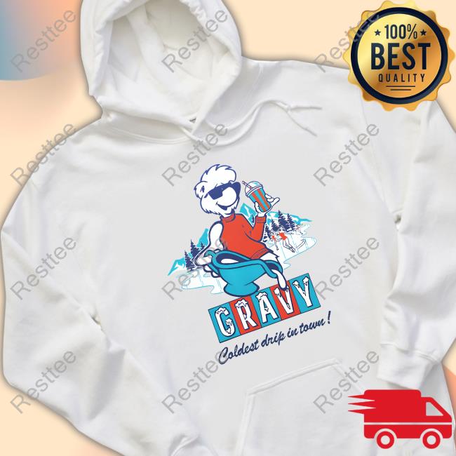 Yung Gravy Merch Gravy Iced Coldest Drip In Town Shirt Official Gravy Iced Coldest Drip In Town Tee