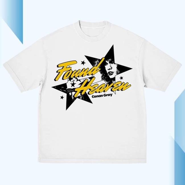Shop Conan Gray Merch Retro Found Heaven New Shirt