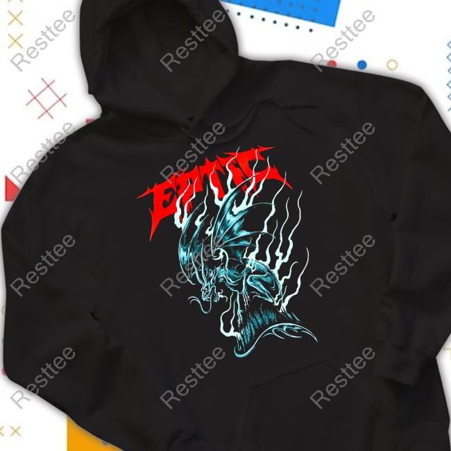 Eptic 23 Gargoyle Black Tee