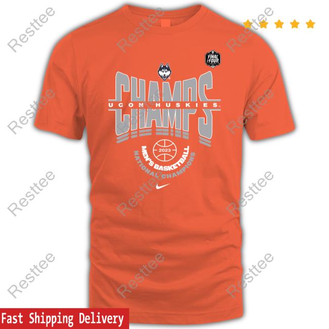 NCAA Store Uconn Huskies Champs 2023 Men’S Basketball National Champions Long Sleeved T Shirt