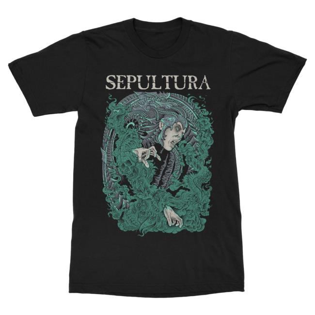 Official Sepultura Merch Store Sepultura Isolation Popover Shirt Sepultura Clothing Shop