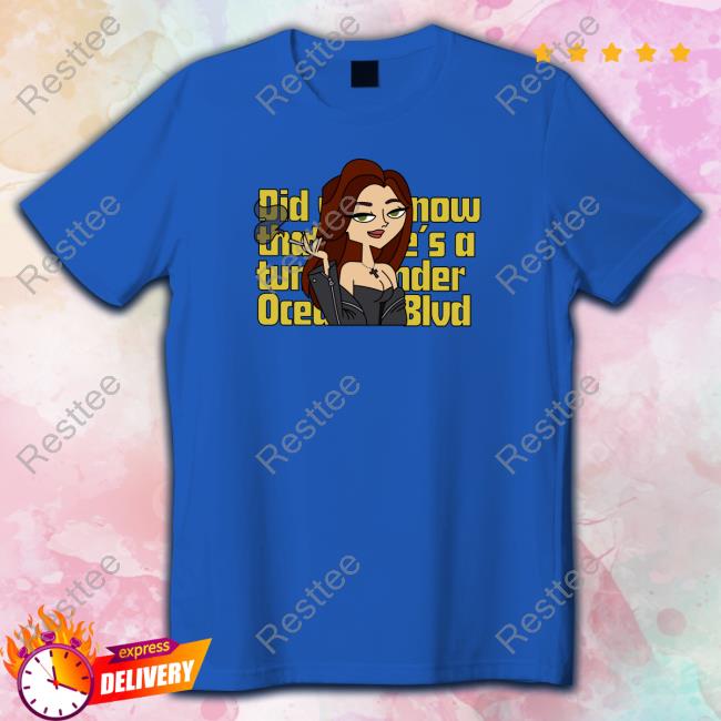 Ocean Blvd Shirt Pop Game Lana Del Rey Ocean Blvd Tee