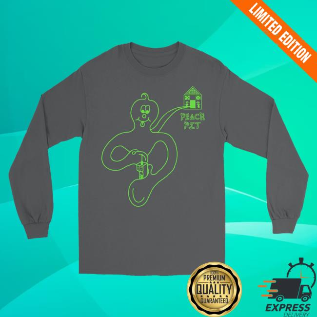 Official Peach Pit Merch Store Shop Ghost Long Sleeve T-Shirts