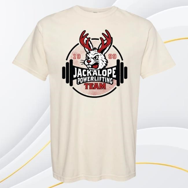 Official Treaty Oak Revival Merch Store Jackalope Powerlifting Team Tee