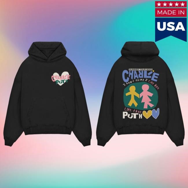 Official Charlie Puth Merch Shop Charlie Doesn't Like Her Pullover Hoodie