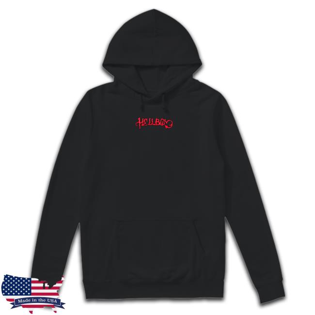 Official Lil Peep Merch Hellboy Shirt Lil Peep Merch Hellboy Long Sleeve Tee