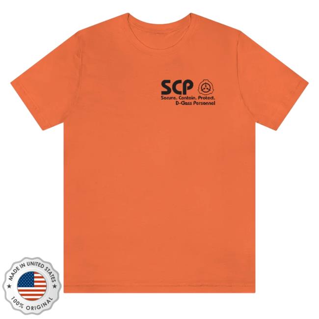 Scp Merch D-Class Shirt