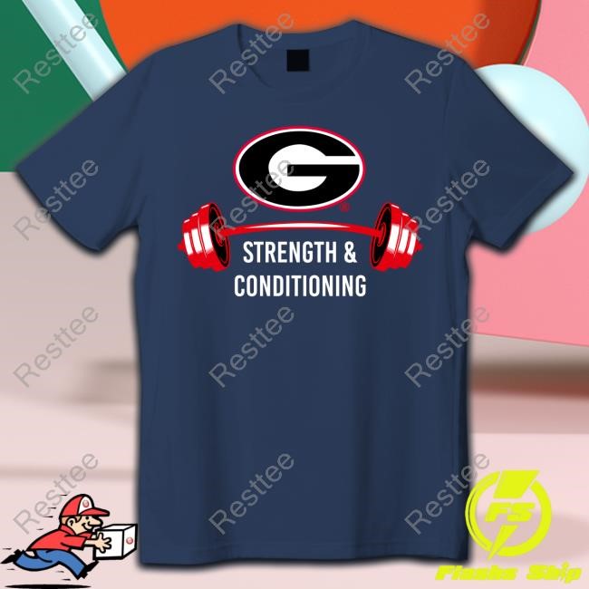 Bijan Robinson Georgia Strength And Conditioning T Shirt Bijan Robinson Georgia Strength And Conditioning New Tee