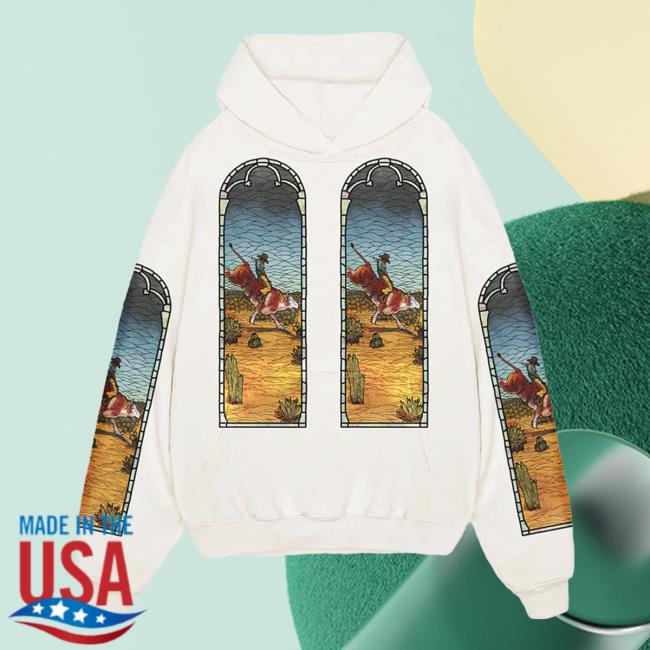 Official Interscope Records Est Gee Merch Store EstGee Who Decides War X Est Gee Stained Glass Crew (Cream)