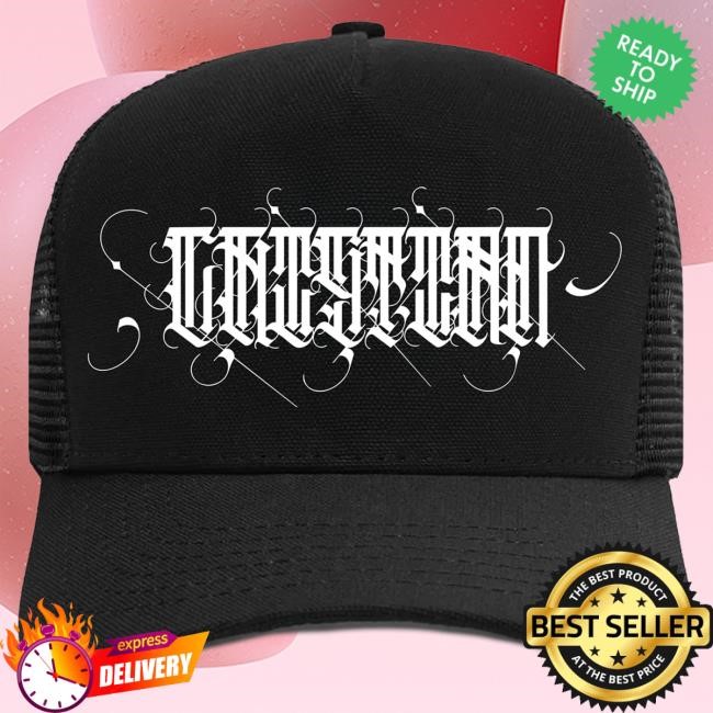 Official Chino Pacas Merch Store Chino Pacas Cristian Typeface Trucker Hat