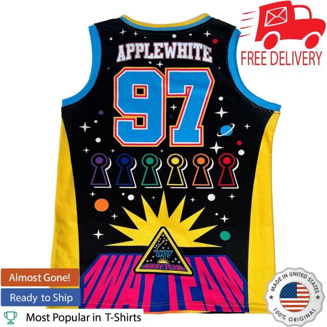 Heaven's Gate Away Team Basketball Jersey Tee Official The Good Shirts Shop Heaven's Gate Away Team Basketball Jersey Shirt