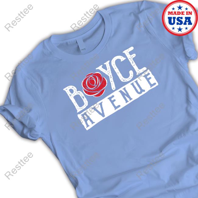 Boyce Avenue Boyce Rose T Shirt Official Boyce Avenue Merch Boyce Rose Tee Shirt