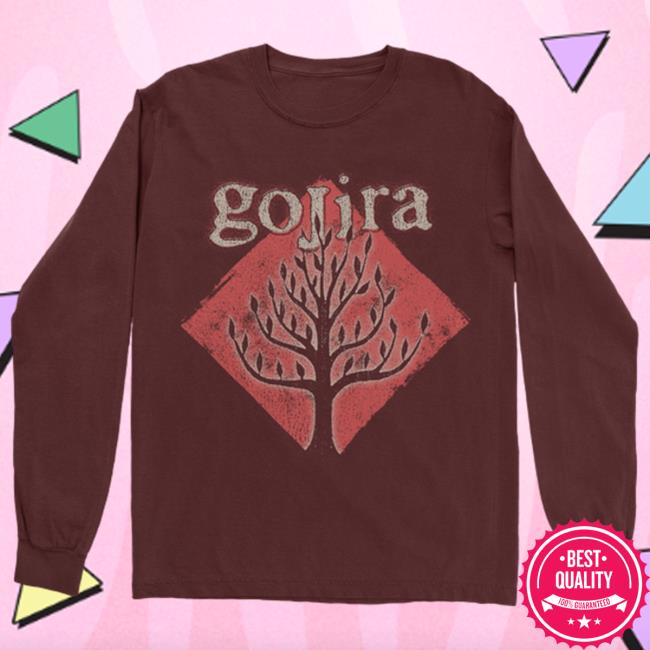 Gojira Merch The Link Single Tree Long Sleeve Shirt 2023