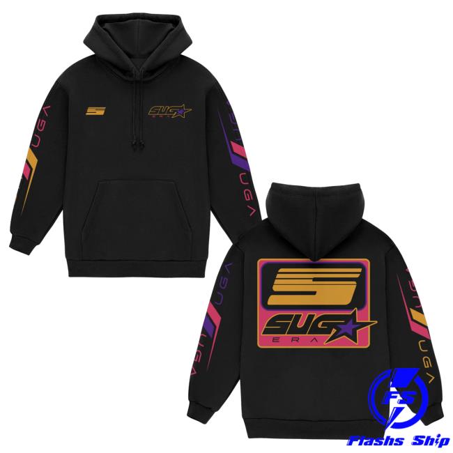 Official The Suga Merch Store S1 Black Popover Shirt The Suga Store Sugashop