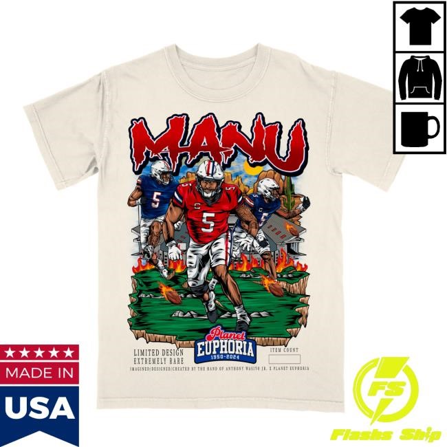 Planet Euphoria Merch Jacob Manu New Tee #/500 – Euphoria Shop
