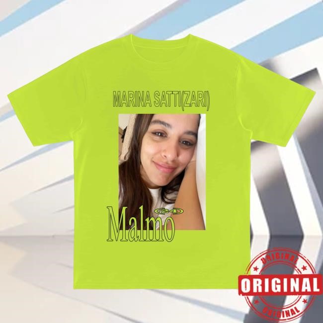 Official Marina Satti Malmö Lime Popover Shirt