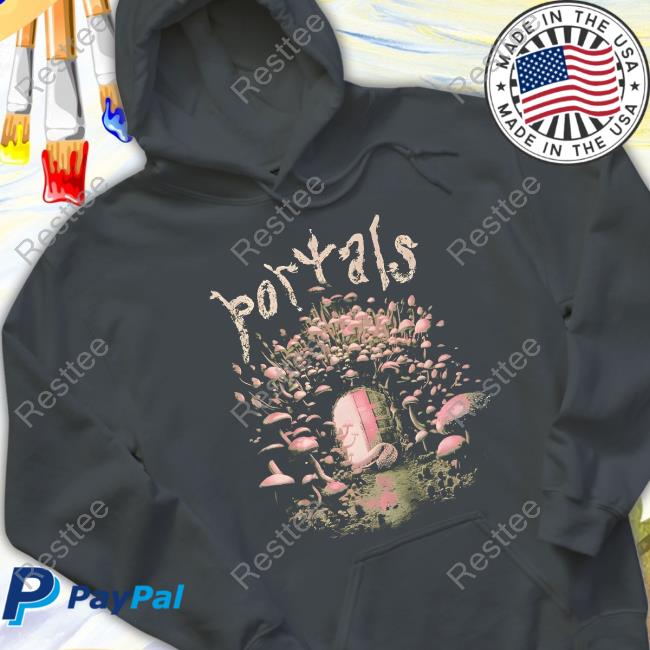 Melanie Martinez Portals Mushroom Door Tshirt Official Portals Mushroom Door Tee Shirt