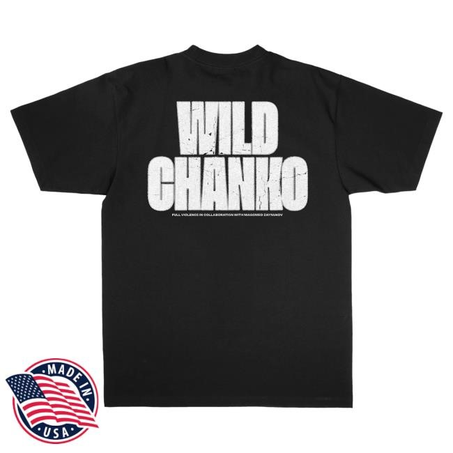 Official Full Violence Merch Store Magomedov Zaynukov It's Chanko "Classic" T Shirt In Black