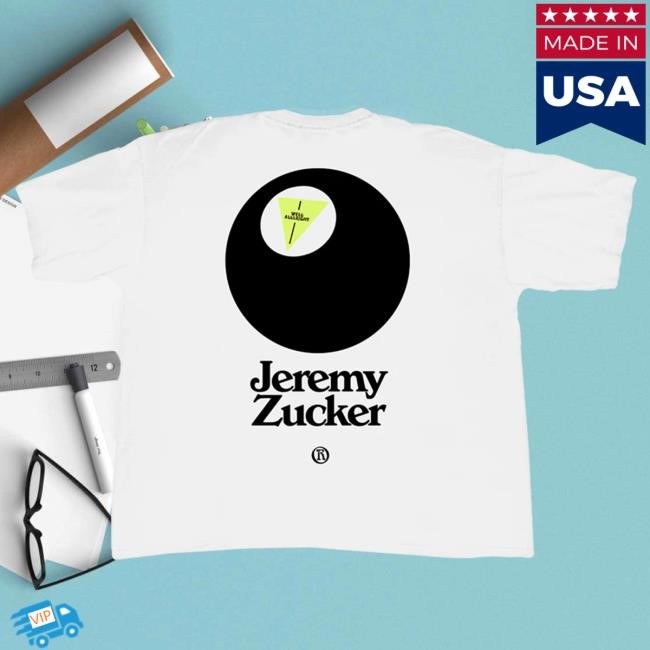 Official Jeremy Zucker Merch Store Magic 8Ball Tee Shirt I - Jeremy Zucker