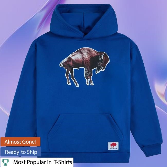Official Golf Wang Merch Bills Cutout Pullover Hoodie Blue by Golf Wang x NFL Official Golf Wang Merch Bills Cutout Hooded Sweatshirt Blue by Golf Wang x NFL