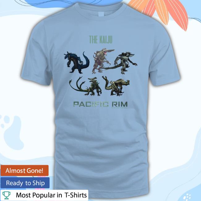 Official The Kaiju Pacific Rim Tee Shirt