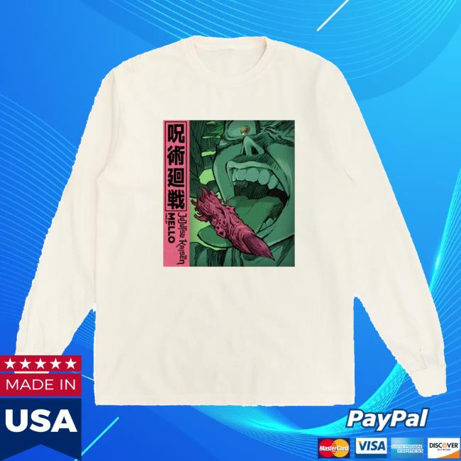 Official Marshmello X Jujutsu Kaisen Finger L/S New Shirt