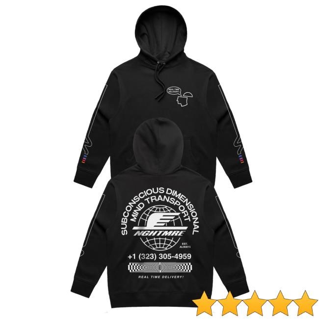 NGHTMRE - Mind Transport Hoodie Sweatshirt NGHTMRE Merch NGHTMRE - Mind Transport Sweatshirt Hoodie NGHTMRE Merch