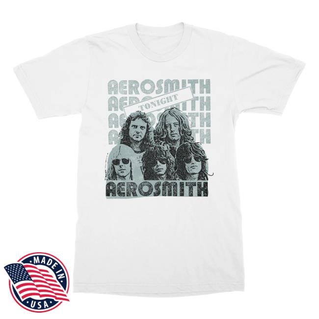 Tonight Tee Shirt Aerosmith Official Store
