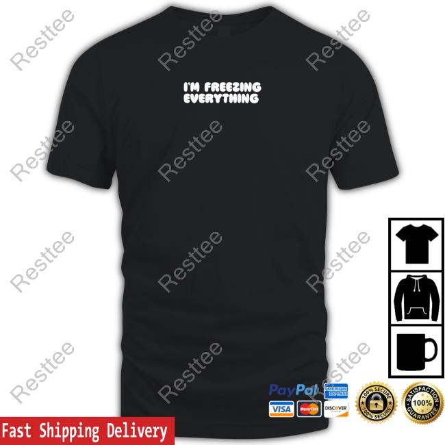 Official Mtgm Store Merch I'm Freezing Everything Tee