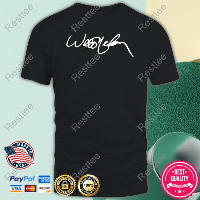 Official Willie Nelson Signature Black Shirt