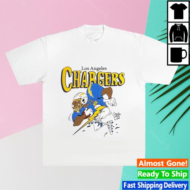 Official Crenshaw Skate Club Csc X La Chargers Player T-Shirts