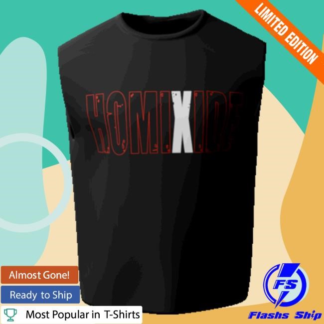 Official Homixide Gang Store HL2 Black Cutoff Tees