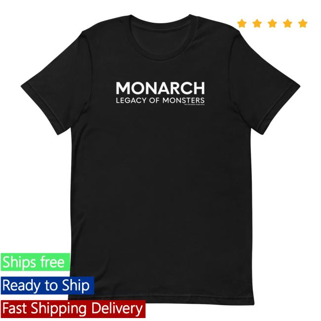 Legendary Shop Merch Monsterverse Monarch: Legacy of Monsters Logo Adult Hot Shirt