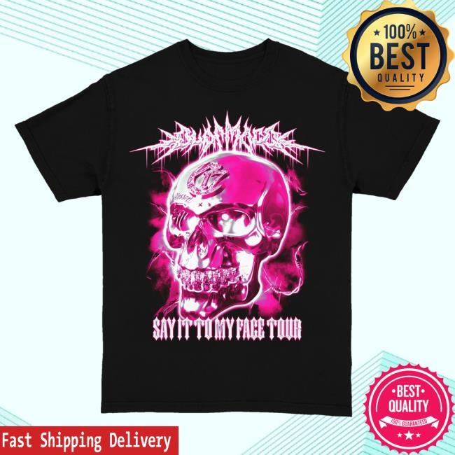 Official Chapter 17 Records Ouija Macc Merch Shop Ouija Macc Say It To My Face - Official Tour - Black Shirt