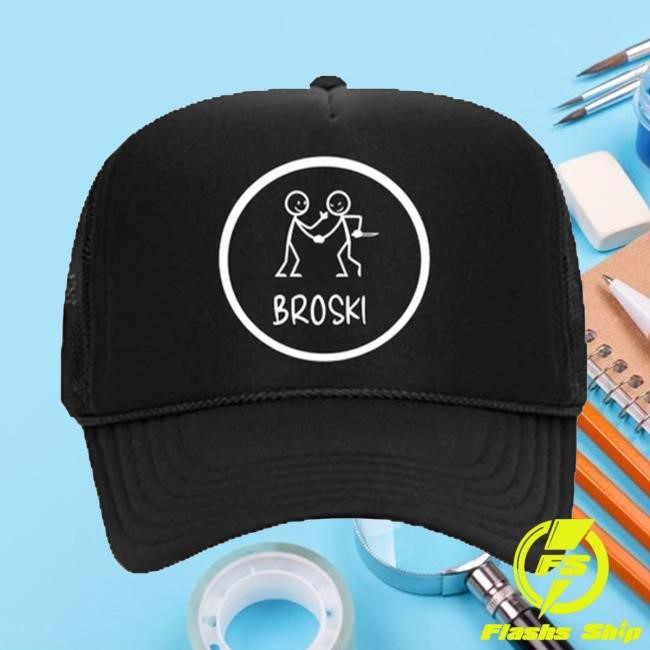Apparel Joyner Lucas Merch Shop Broski White Trucker Hat